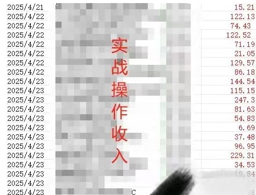 被动收入实操3.0项目，每天收益6张+以上，能长期操作-逐浪前行