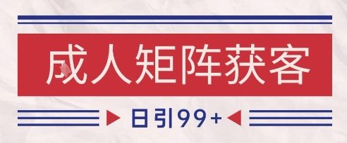 小红书某音橙人赛道引流获客，自热矩阵日引200+【揭秘】-逐浪前行