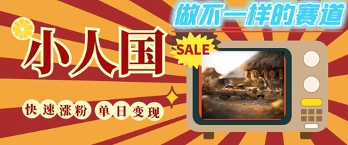 DeepSeek+绘图+视频制作小人国微观视频，小白轻轻松松上手，条条爆款，条条变现，单日就能收益-逐浪前行