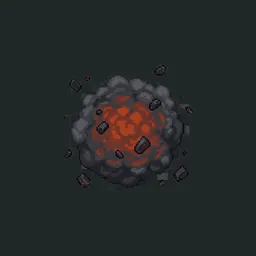 火炮爆炸 · impact · 序列帧